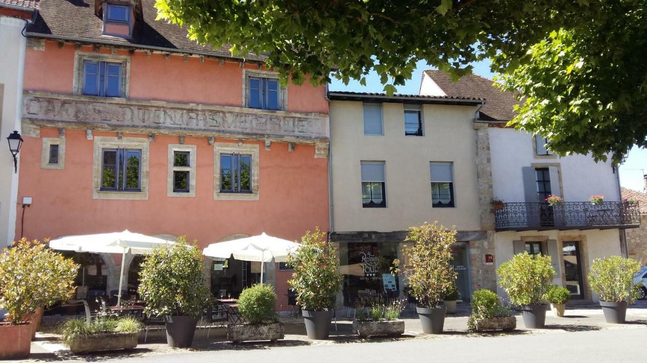 Le Relais De La Tour Hotel Capdenac-Gare Bagian luar foto